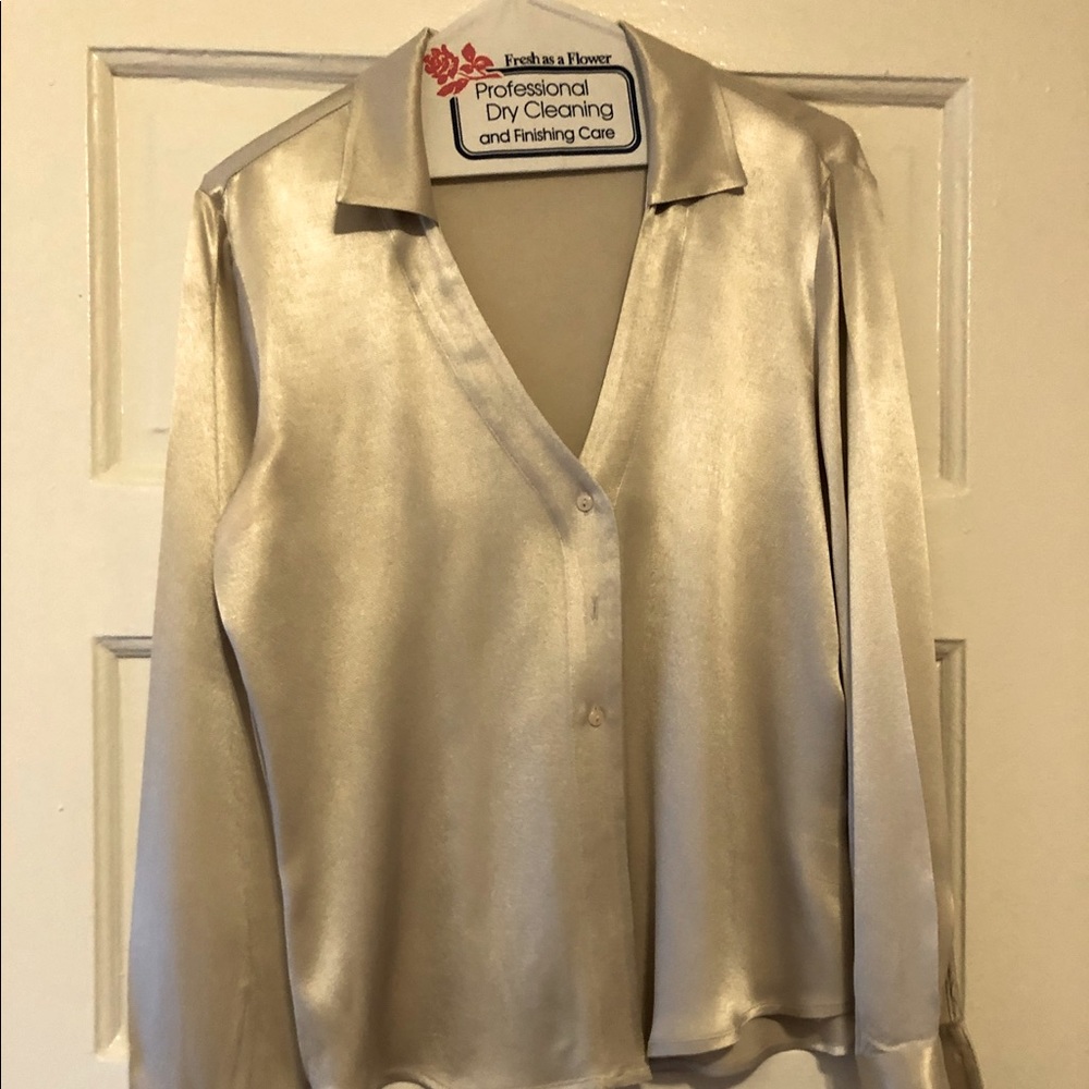 Billie the Label - Satin Button Up - Medium